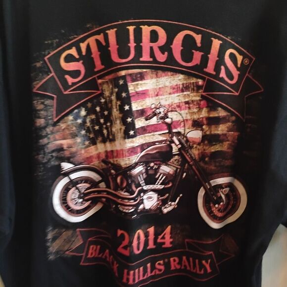 Sturgis Black Graphic T-Shirt - Picture 2 of 11